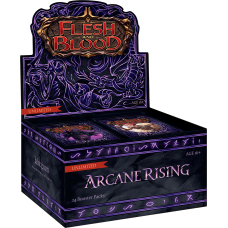 Flesh and Blood: Arcane Rising Unlimited Booster Display