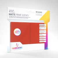 Gamegenic Matte Prime Sleeves 100 Red