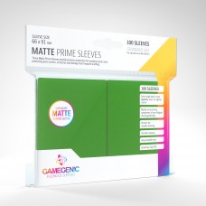 Gamegenic Matte Prime Sleeves 100 Green