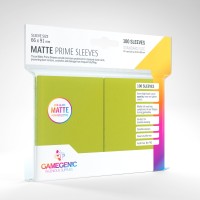 Gamegenic Matte Prime Sleeves 100 Lime Green