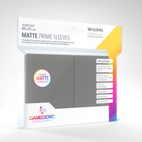 Gamegenic Matte Prime Sleeves 100 Dark Gray