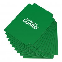 Ultimate Guard Card Dividers Standard Size Green 10