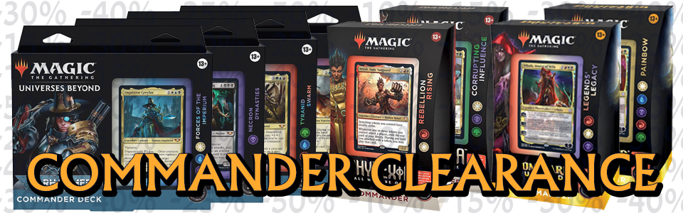 COMMANDER CLEARANCE