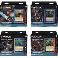 Warhammer 40k Commander Deck 4-SET