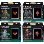 MTG The Lord of the Rings: Tales of Middle-Earth Commander Deck 4-SET