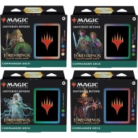 MTG The Lord of the Rings: Tales of Middle-Earth Commander Deck 4-SET
