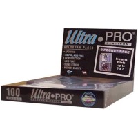 Ultra Pro Platinum 2-Pocket Pages 100 3-hole