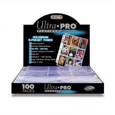 Ultra Pro Platinum 9-Pocket Pages 100 11-hole