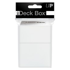 Ultra Pro Deck Box Solid White
