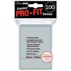 Ultra Pro PRO-Fit Standard Size Deck Protectors 100