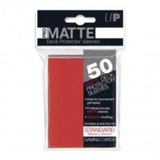 Ultra Pro Deck Protectors Pro-Matte 50 - Red