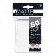 Ultra Pro Deck Protectors Pro-Matte 50 - White