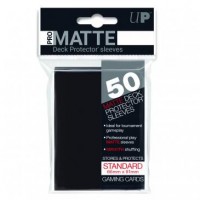 Ultra Pro Deck Protectors Pro-Matte 50 - Black
