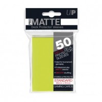 Ultra Pro Deck Protectors Pro-Matte 50 - Bright Yellow