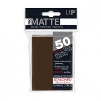 Ultra Pro Deck Protectors Pro-Matte 50 - Brown