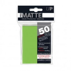 Ultra Pro Deck Protectors Pro-Matte 50 - Lime Green