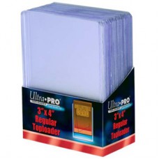 Ultra Pro 25 Toploaders Clear Regular